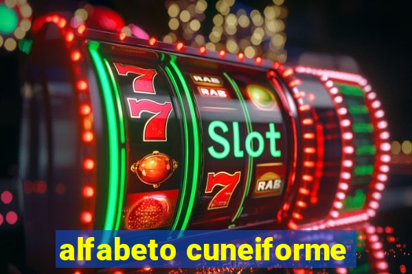 alfabeto cuneiforme